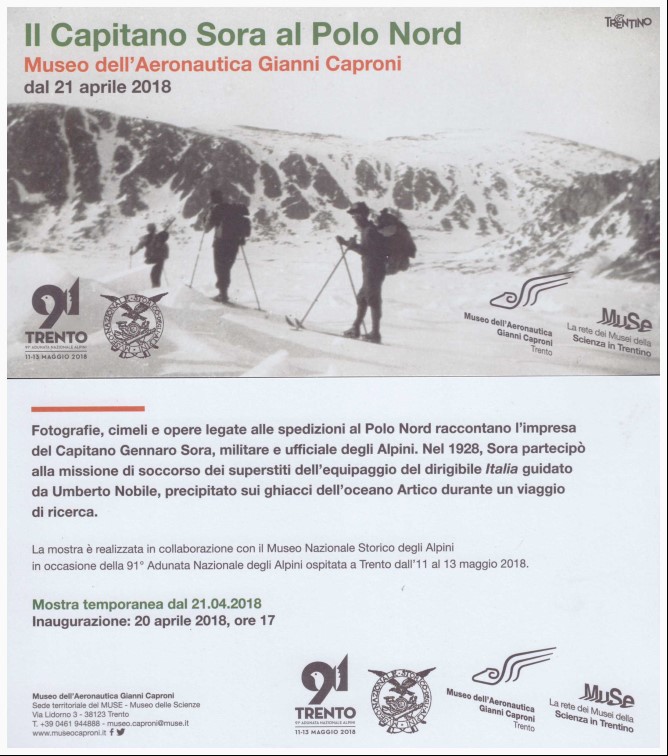 Mostra su Gennaro Sora al Museo Gianni Caproni