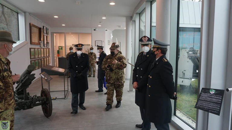 Visita del Gen. C.A. Buratti, Comandante Interregionale dell’Italia Nord-Orientale della G.d.F