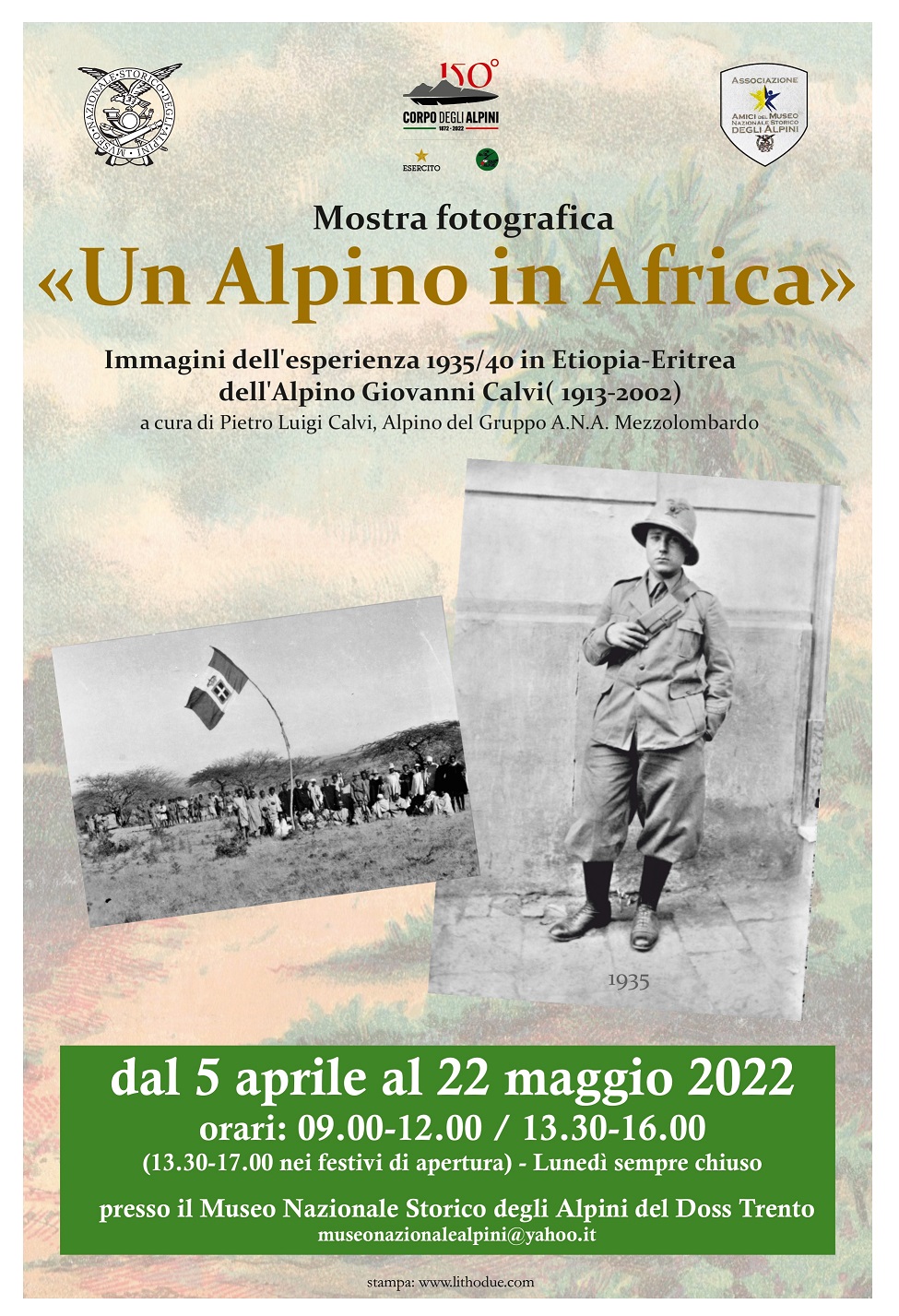 Mostra Fotografica “Un Alpino in Africa”