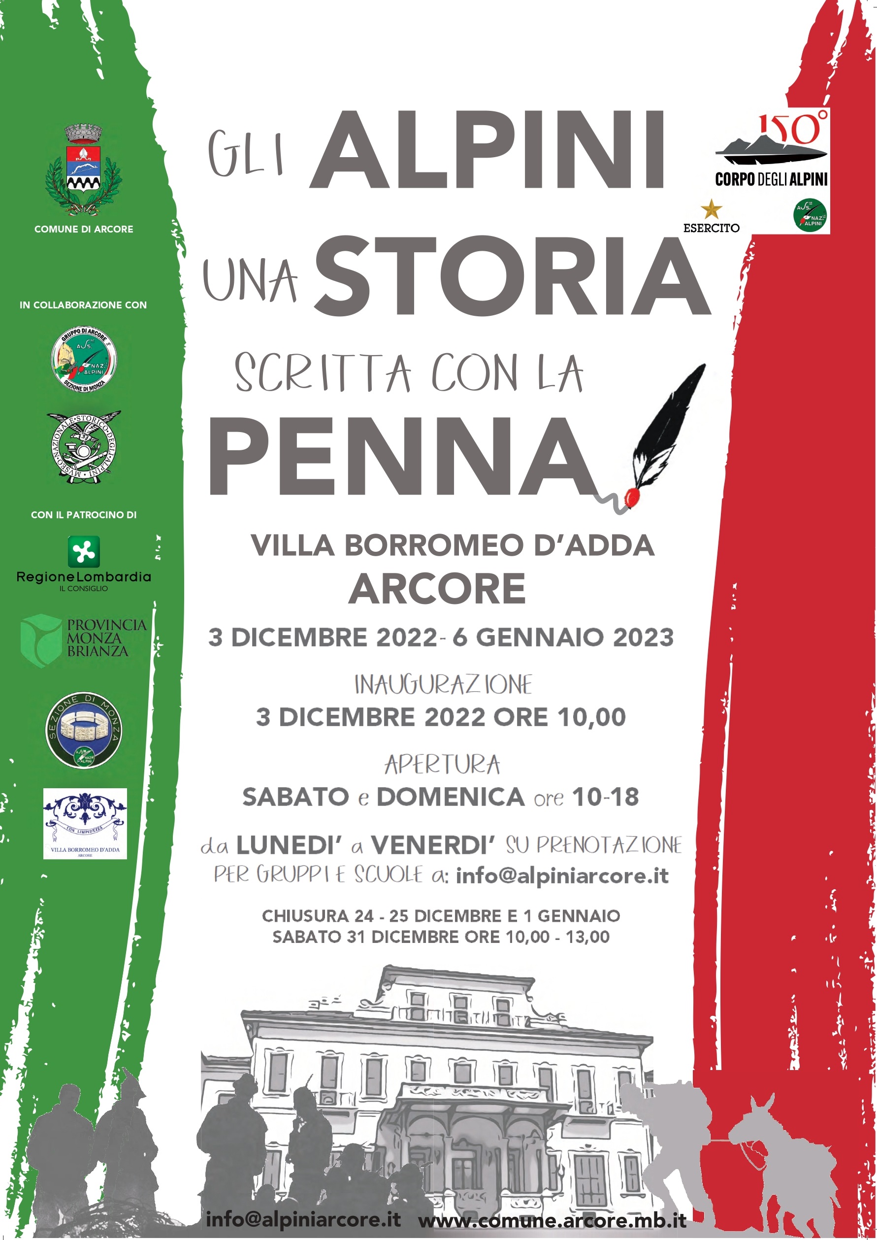 “Gli Alpini, una Storia scritta con la Penna”