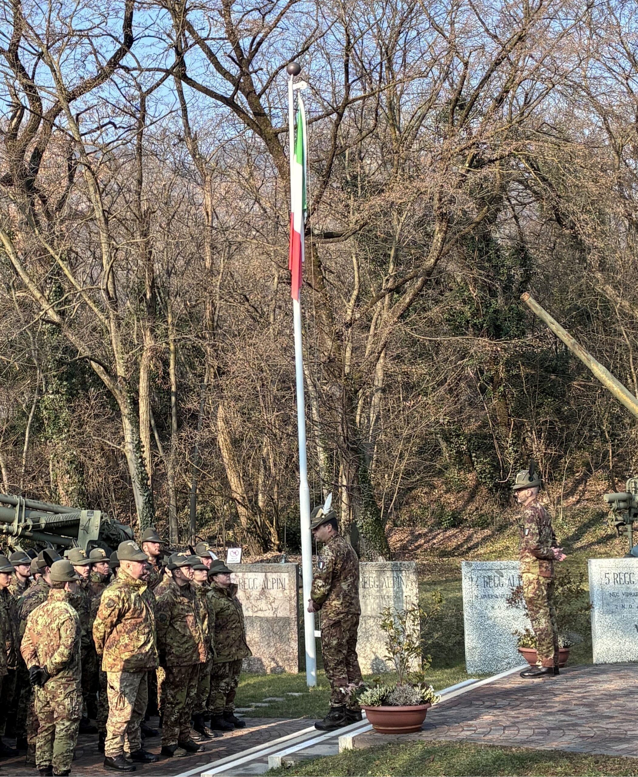 Il 6° reggimento alpini di Brunico in visita al Nostro Museo