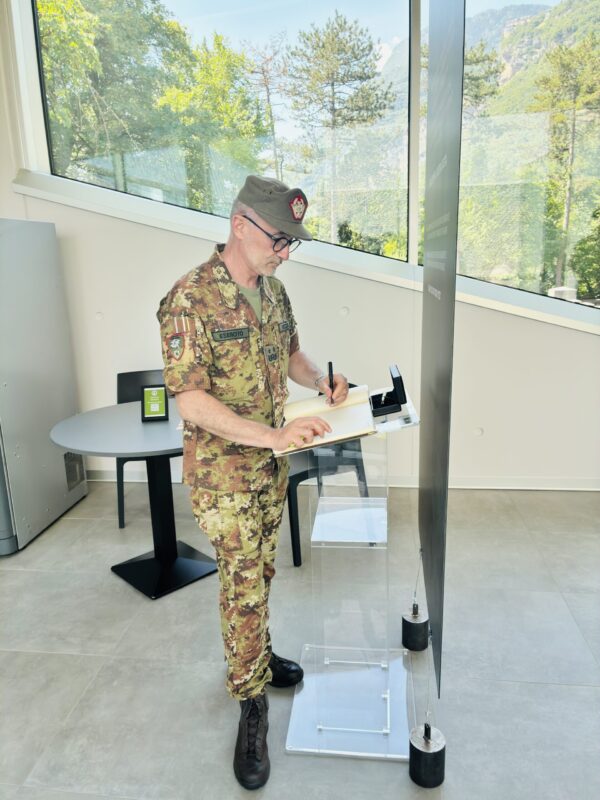 Il Comandante delle Truppe Alpine in visita al Museo