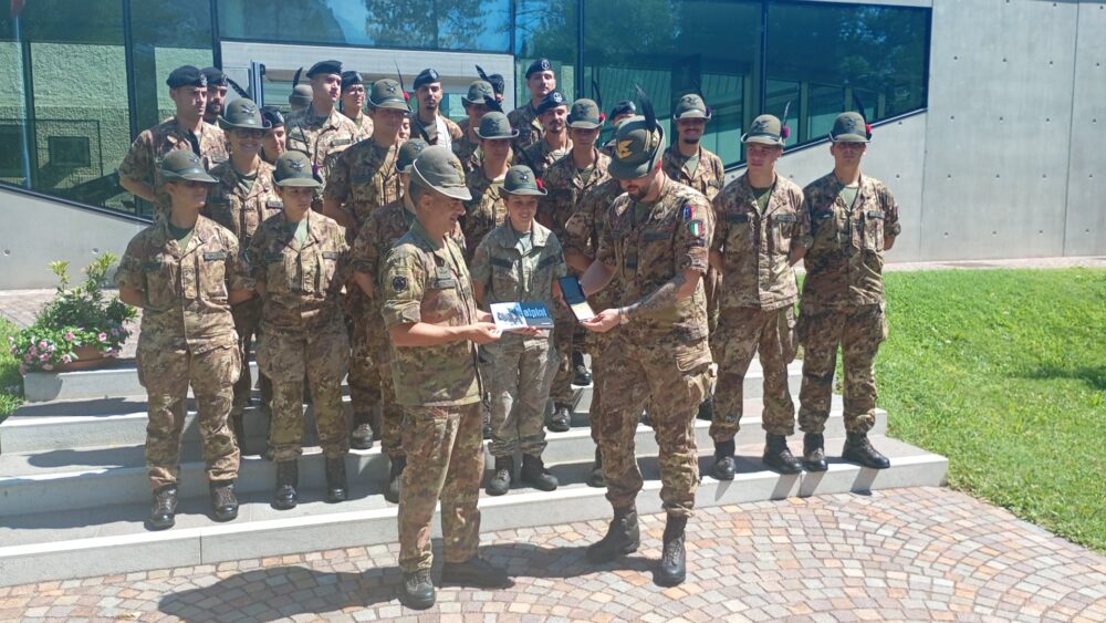 Visita degli allievi Volontari in Ferma Iniziale (VFI) del corso “Operatore Tramat” al Museo Nazionale Storico degli Alpini